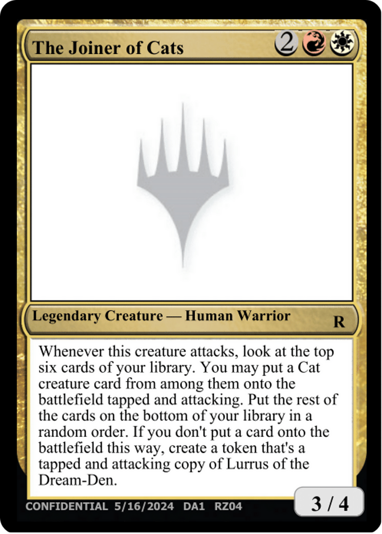 The Joiner of Cats Card Image