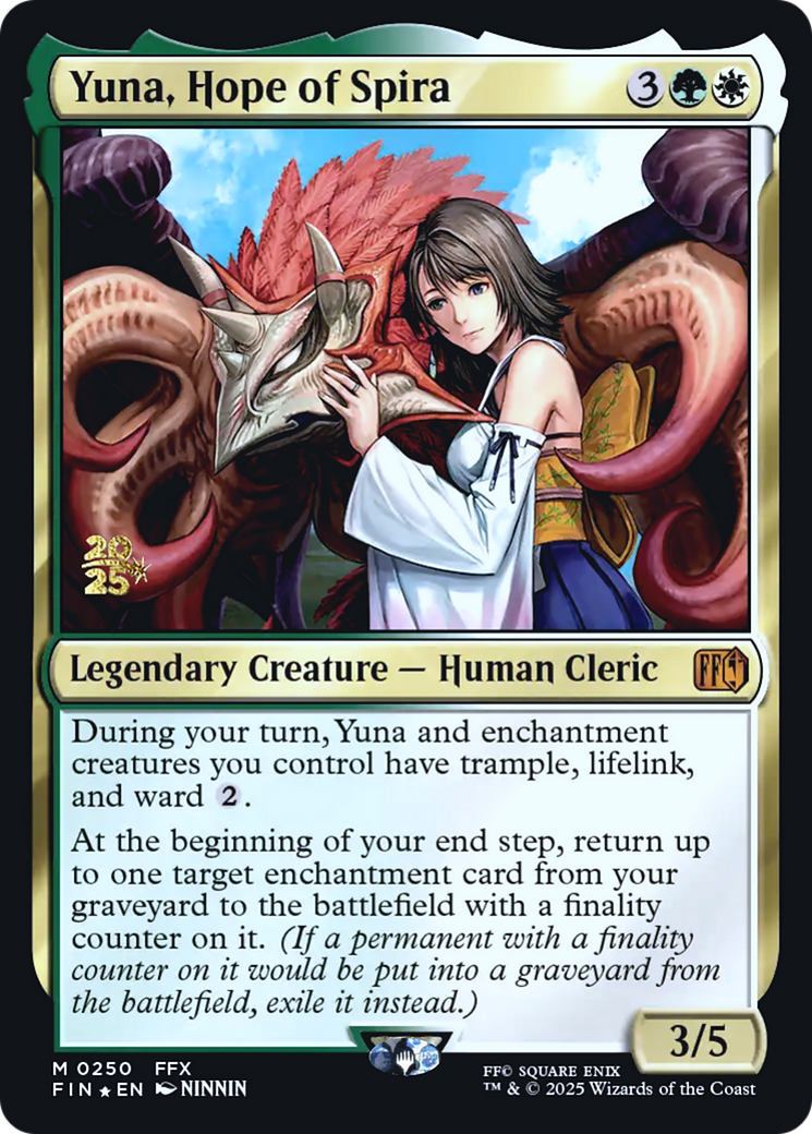 Yuna, Hope of Spira Card Image
