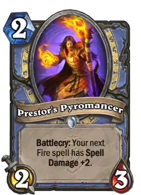 Prestor's Pyromancer Card Image