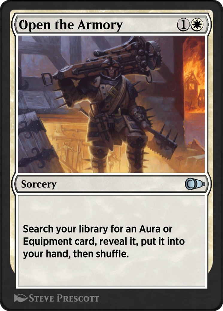 Open the Armory Card Image