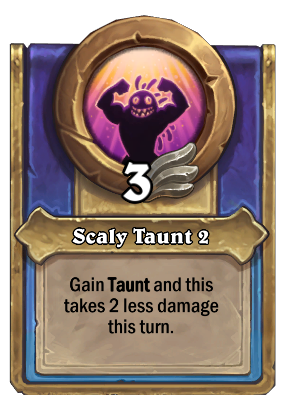 Scaly Taunt 2 Card Image
