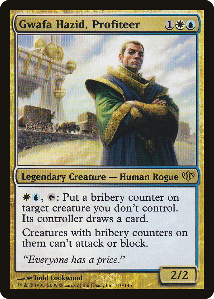Gwafa Hazid, Profiteer Card Image