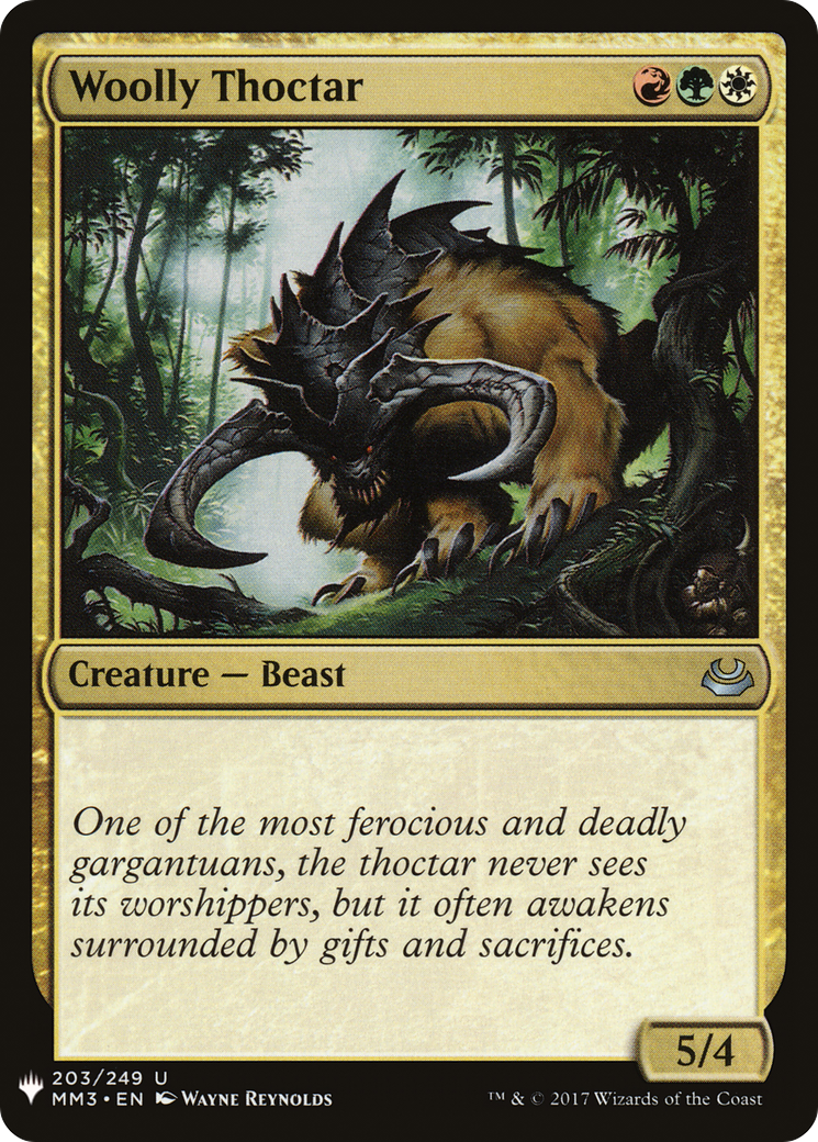 Woolly Thoctar Card Image