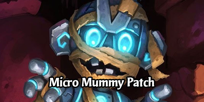 Micro Mummy Bug in Battlegrounds Fixed via Small Client Update, Fixes for Freezing Trap