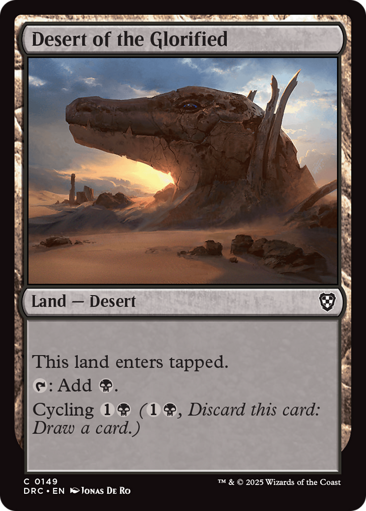 Desert of the Glorified Card Image