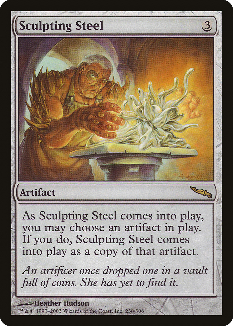 Sculpting Steel Card Image