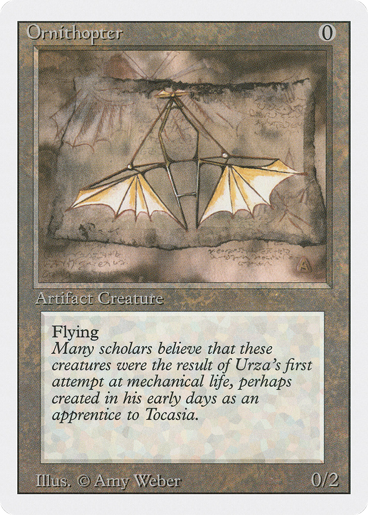 Ornithopter Card Image