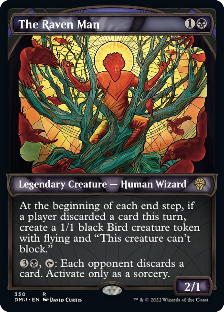 The Raven Man Card Image