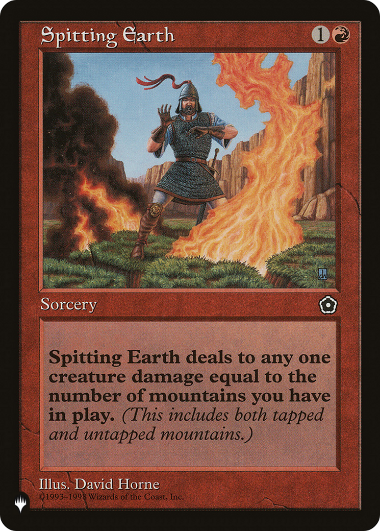 Spitting Earth Card Image