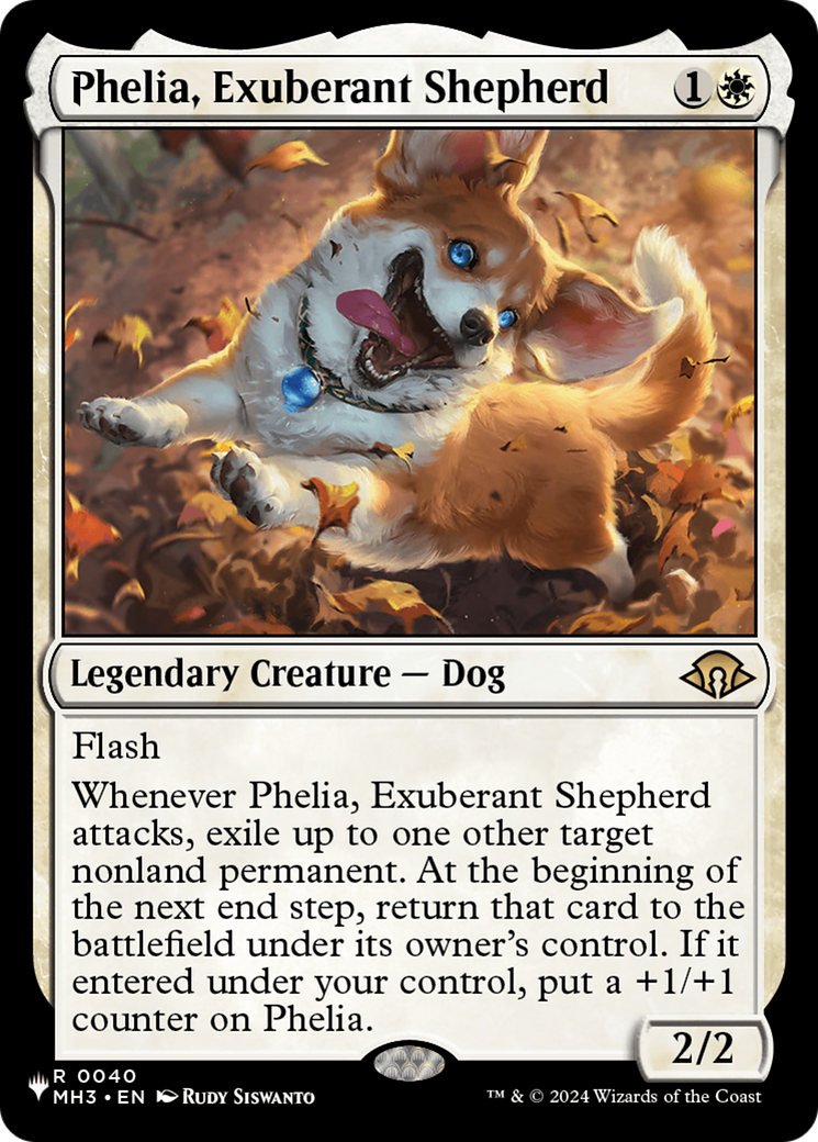 Phelia, Exuberant Shepherd Card Image