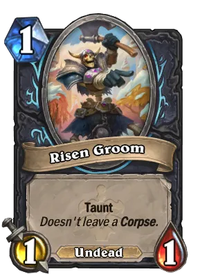 Risen Groom Card Image