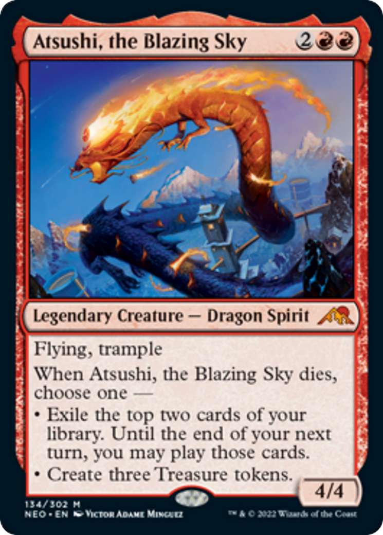Atsushi, the Blazing Sky Card Image