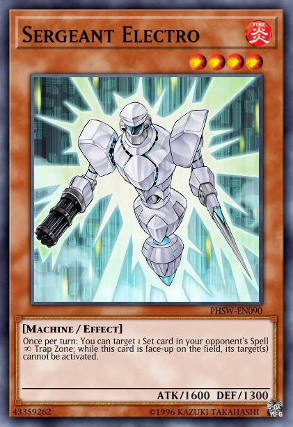 Sergeant Electro Card Image