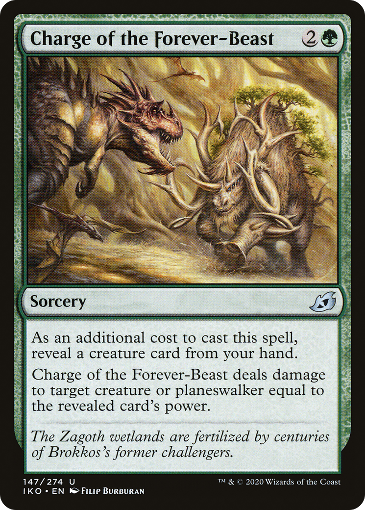 Charge of the Forever-Beast Card Image