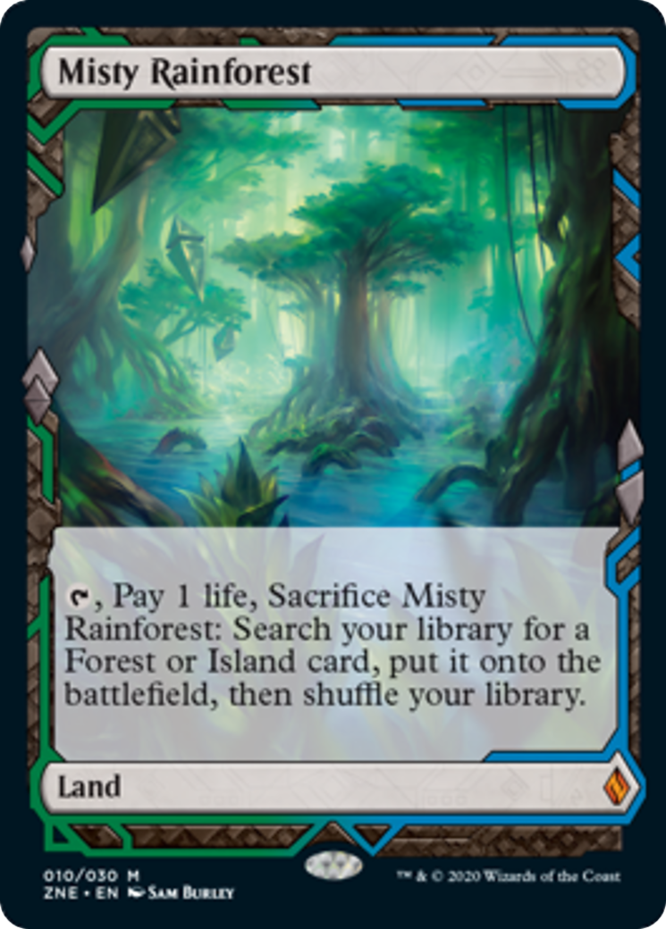 Misty Rainforest Card Image