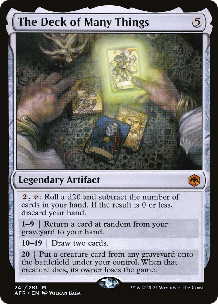 The Deck of Many Things Card Image