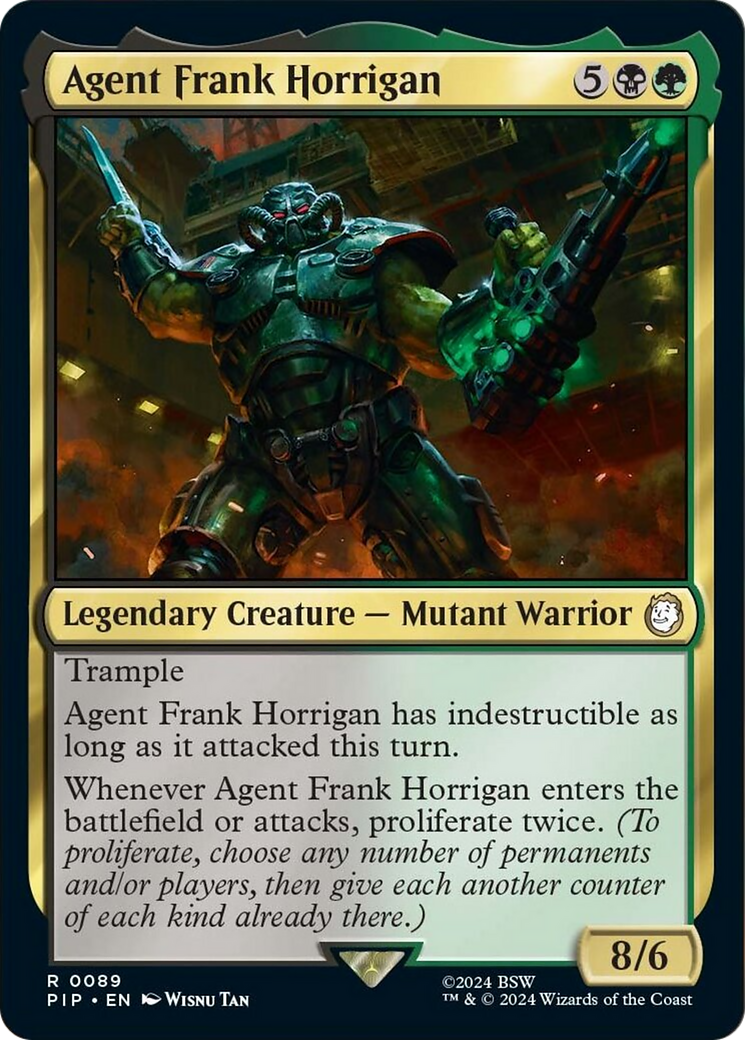 Agent Frank Horrigan Card Image
