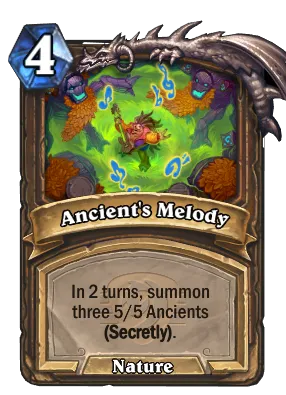 Ancient's Melody Card Image