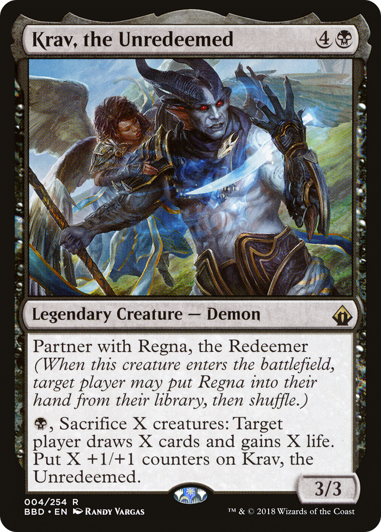 Krav, the Unredeemed Card Image