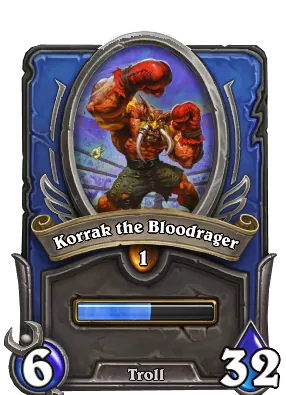 Korrak the Bloodrager Card Image