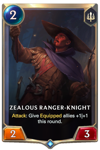 Zealous Ranger-Knight Card Image