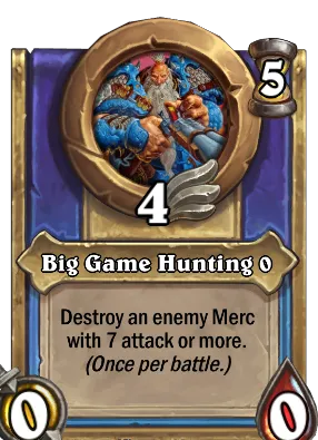 Big Game Hunting {0} Card Image