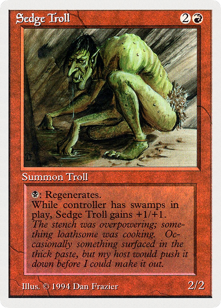 Sedge Troll Card Image