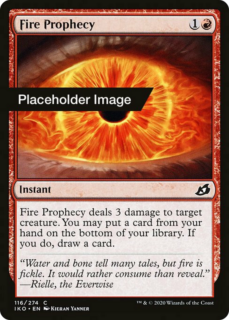 Fire Prophecy Card Image