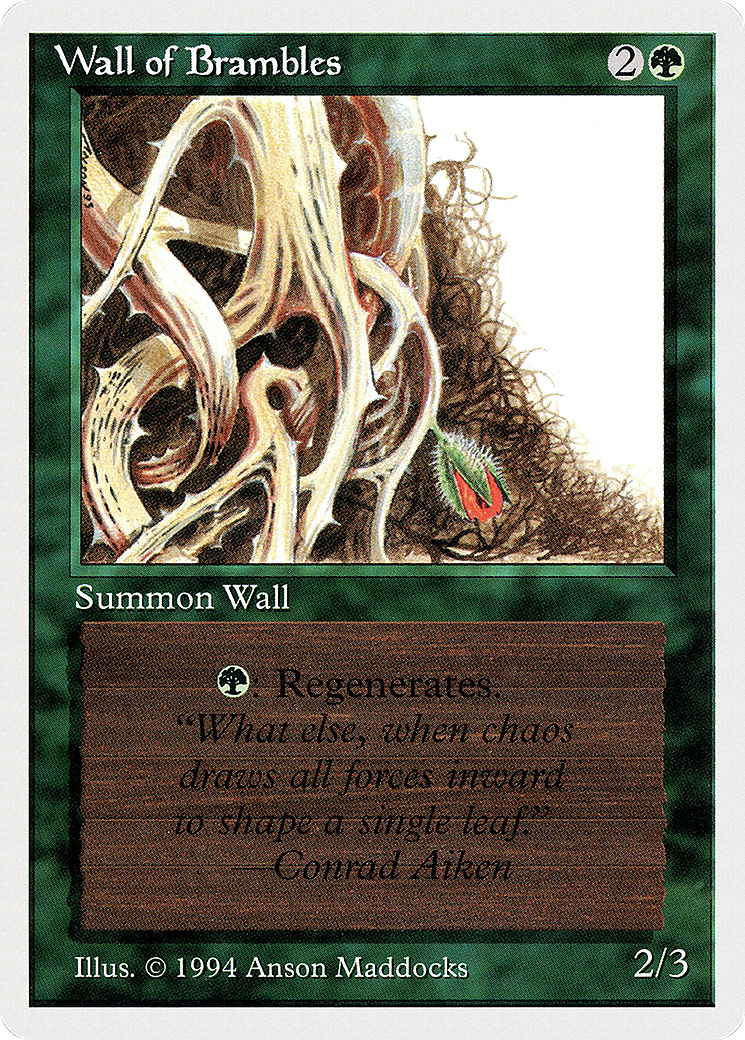 Wall of Brambles Card Image