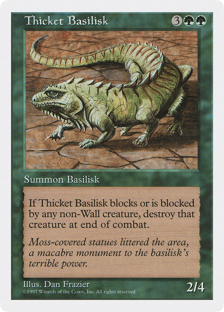 Thicket Basilisk Card Image