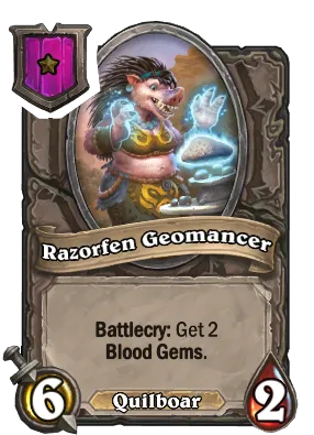 Razorfen Geomancer Card Image