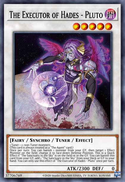 The Executor of the Underworld - Pluto Card Image