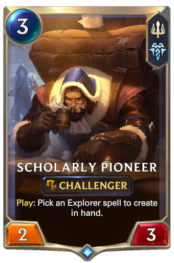 Scholarly Pioneer Card Image