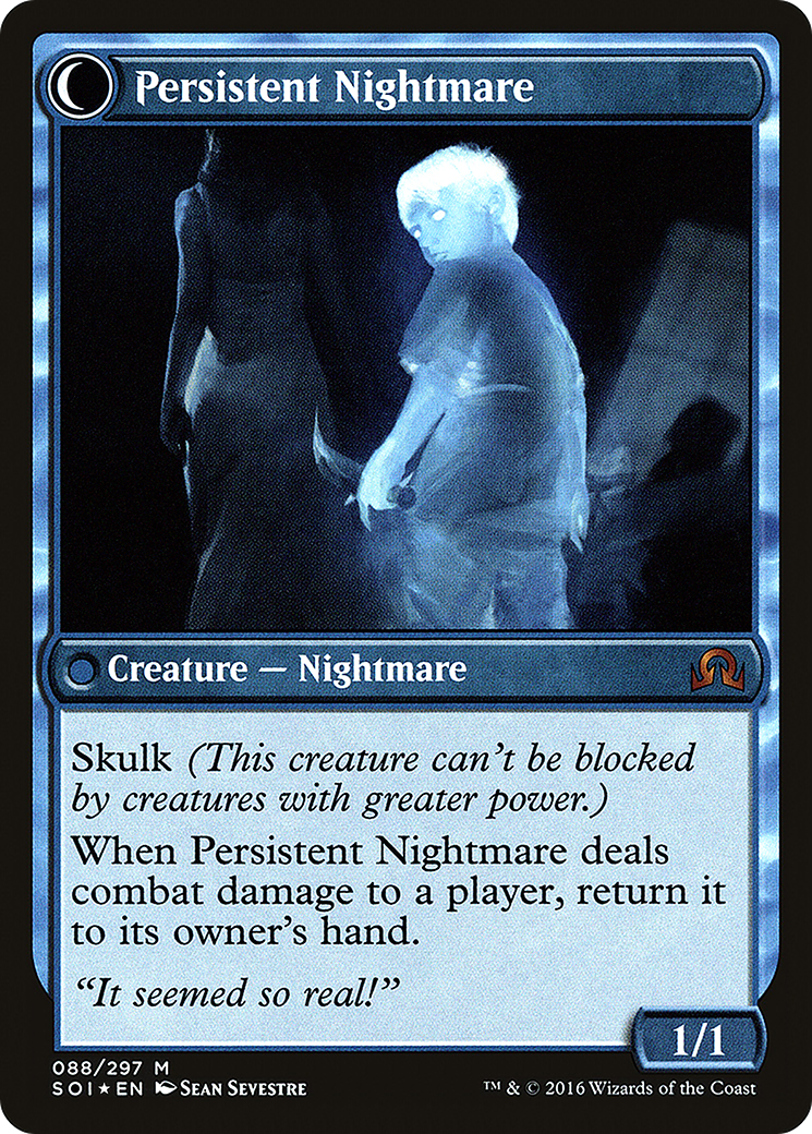 Startled Awake // Persistent Nightmare Card Image