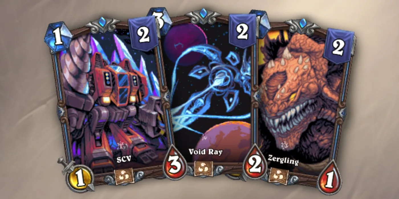Hearthstone's Shop Gets New Signature Card Art for Three StarCraft Cards