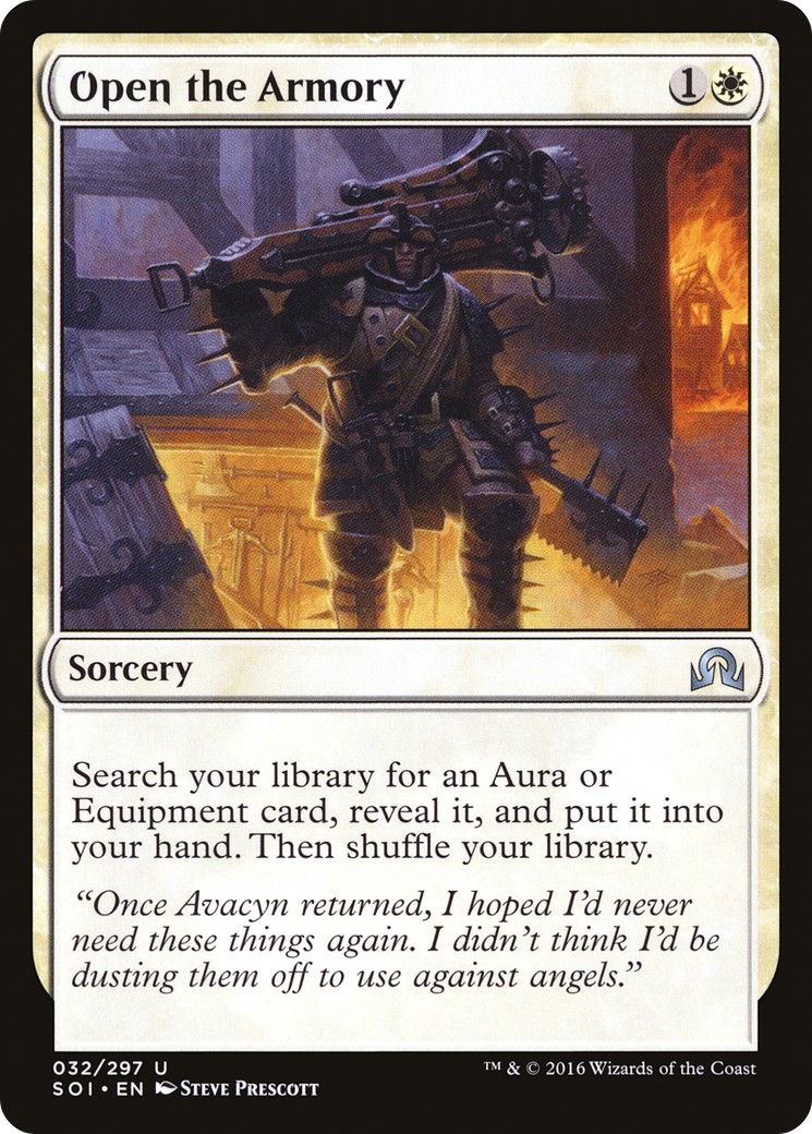 Open the Armory Card Image