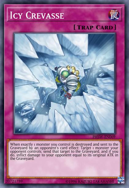 Icy Crevasse Card Image