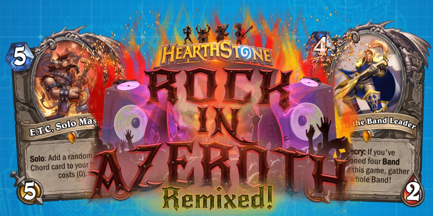 MrRhapsody's "Rock in Azeroth Remixed" Custom Set - Hearthstone Fan Community Spotlight