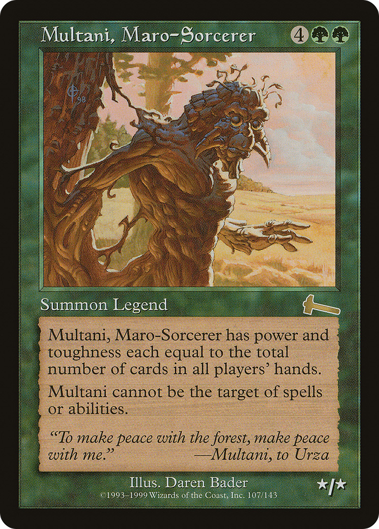 Multani, Maro-Sorcerer Card Image