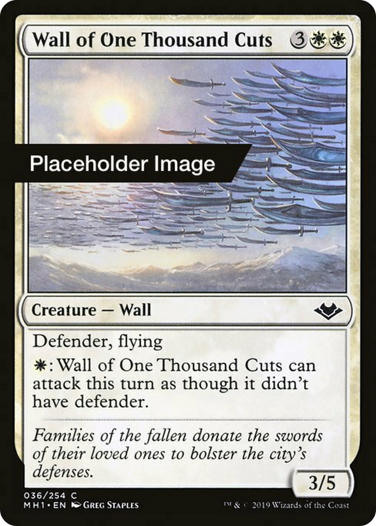 Wall of One Thousand Cuts Card Image