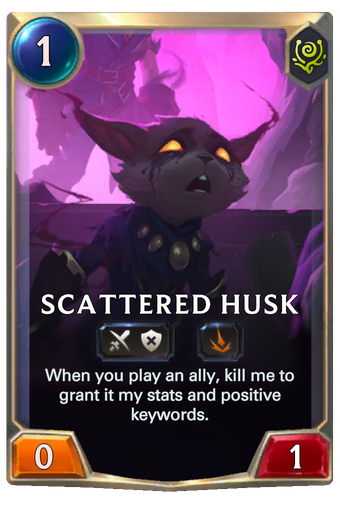 Scattered Husk Card Image
