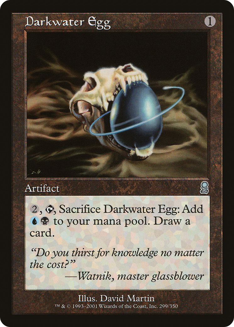 Darkwater Egg Card Image