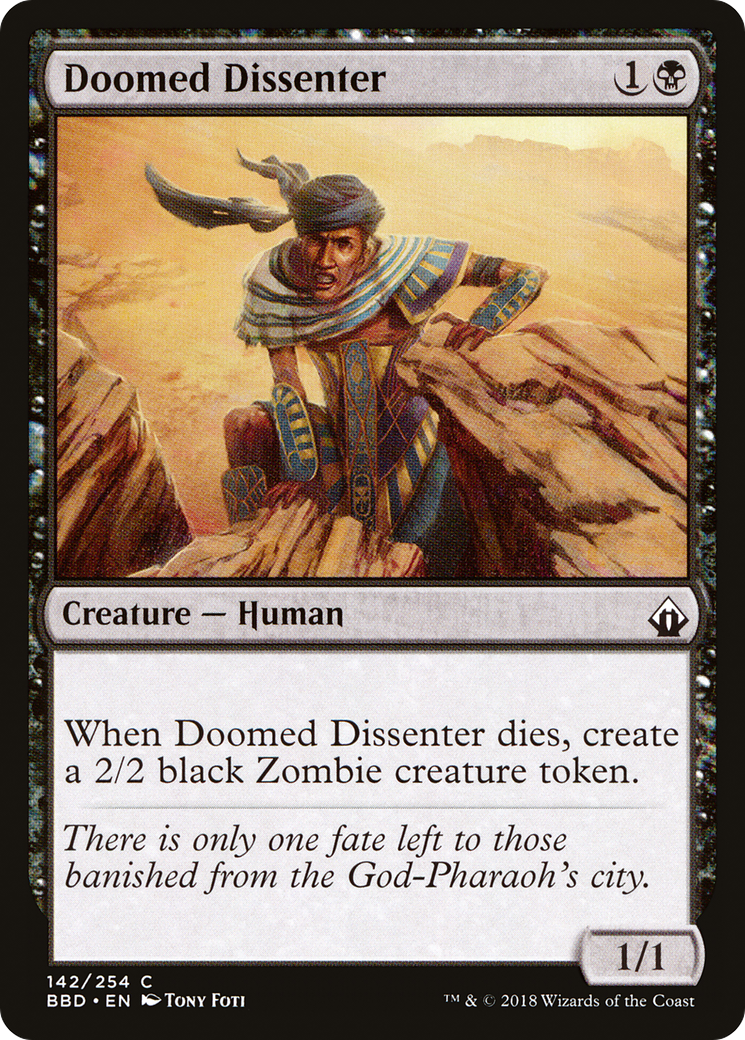 Doomed Dissenter Card Image