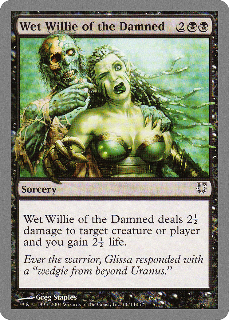 Wet Willie of the Damned Card Image