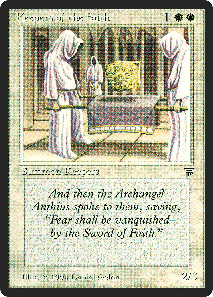 Keepers of the Faith Card Image