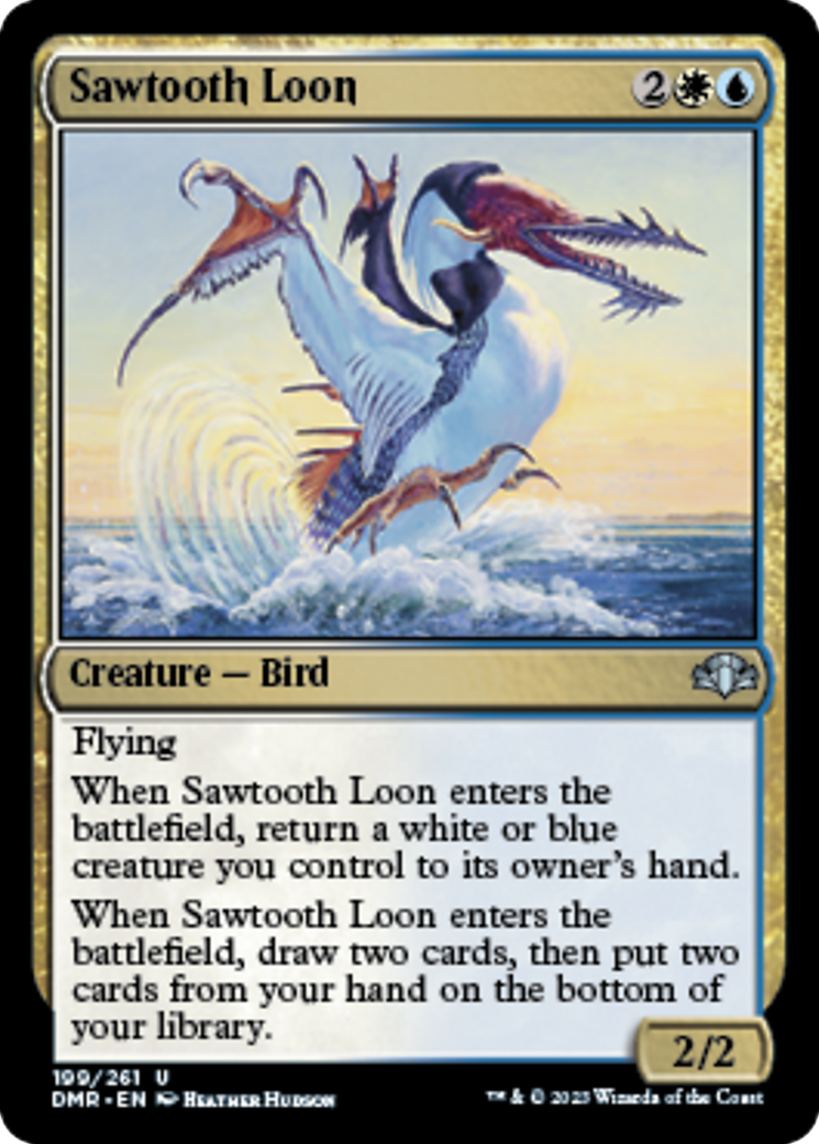 Sawtooth Loon Card Image
