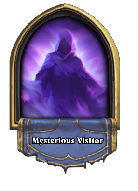 Mysterious Visitor Card Image