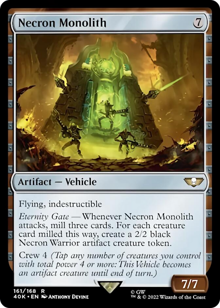 Necron Monolith Card Image