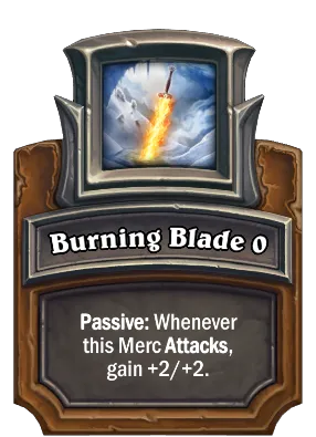 Burning Blade {0} Card Image