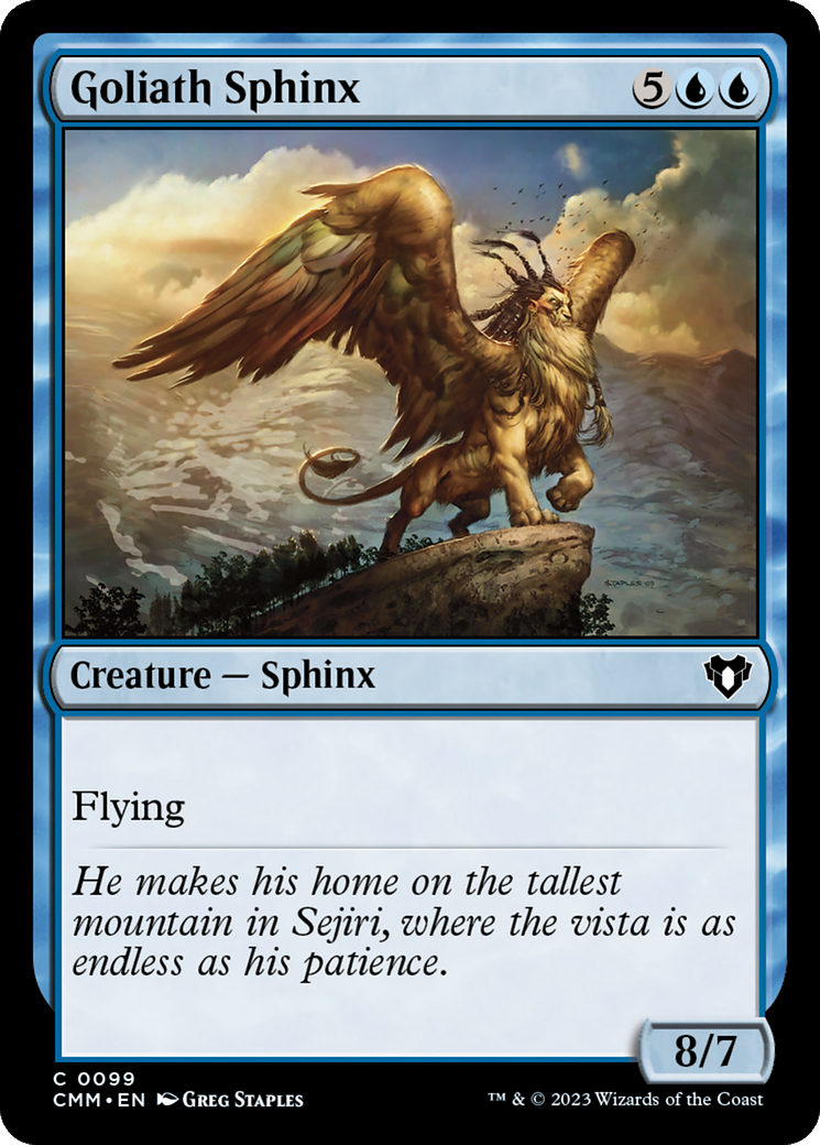 Goliath Sphinx Card Image